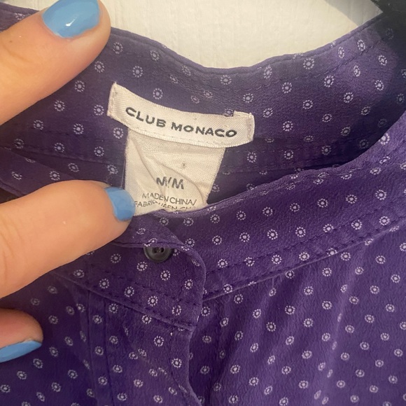 Vintage Club Monaco Blouse - Picture 3 of 3